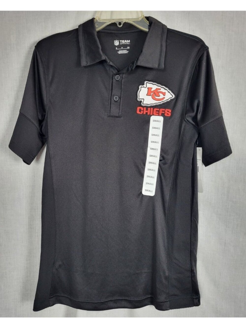 Kansas City Chiefs NFL Polo Shirt Mens S Unisex NWT Football KC Chiefs Champions